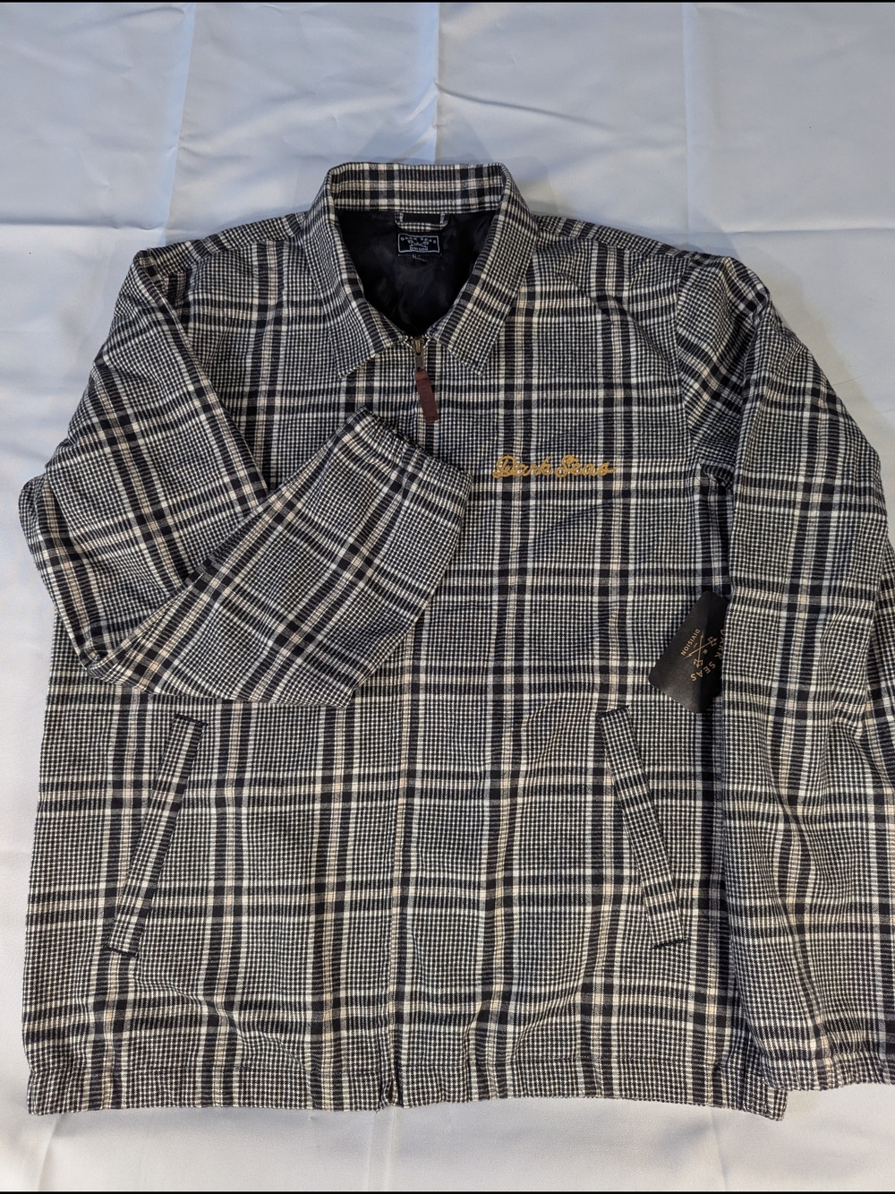 Men's Black & White - Dark Seas Parker Jacket